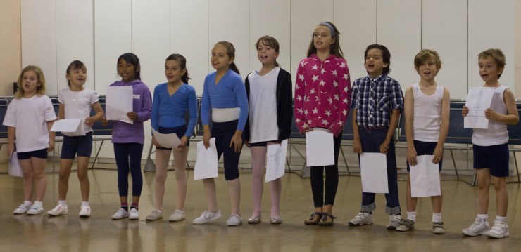 Under 10 vocal audition