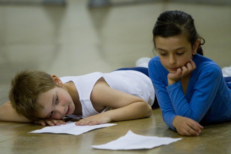 Michael and Yasmin acting audition